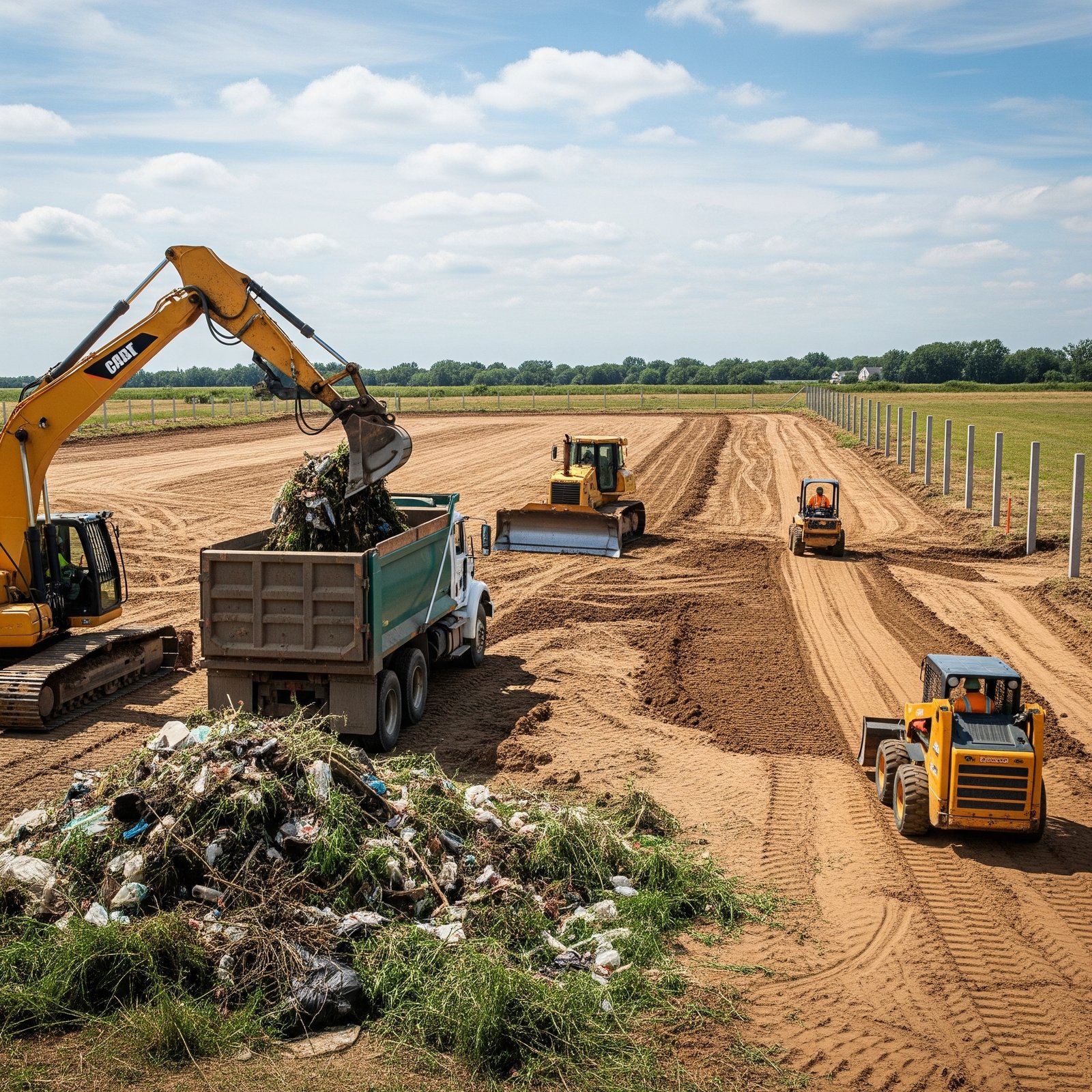 Penataan & Pembersihan Lahan